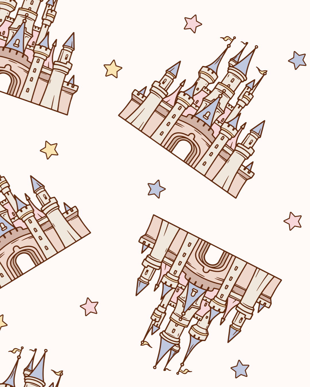 Pastel castle