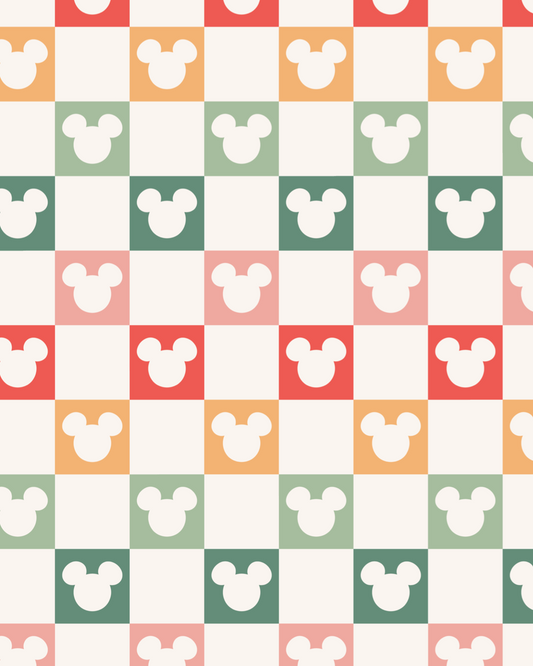 Retro mouse checkers